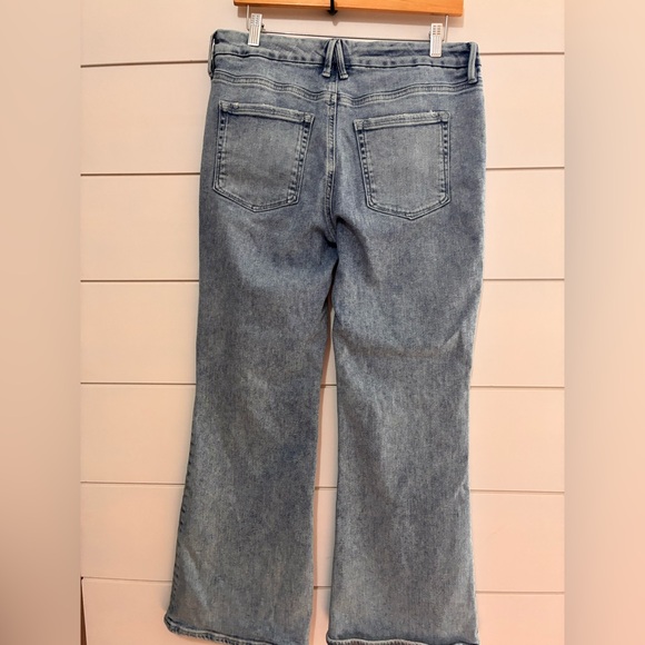 GOOD AMERICAN CLASSIC BOOTCUT JEANS indigo 238 size 14/32 - Picture 10 of 11